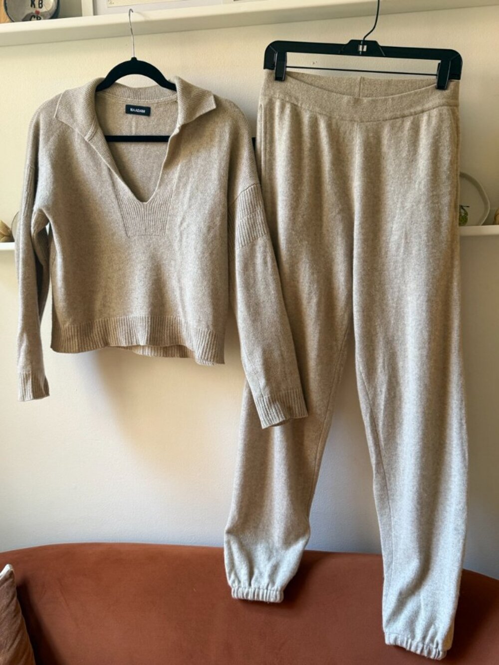 Cashmere Sweater & Pant matching set